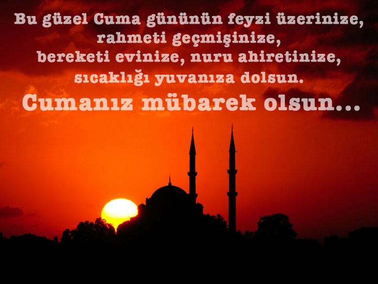 en güzel resimli cuma sözleri