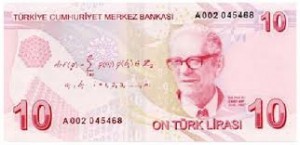 10 Türk lirası 300x145 Cahit Arf Kimdir Hayatı Belgesel Matematik