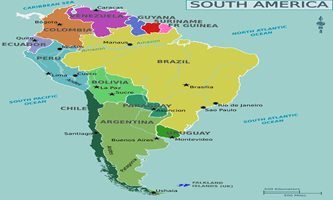 Güney Amerika kıtası