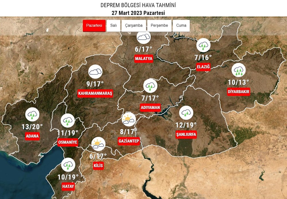 Önce yağmur sonra kar geliyor (Meteoroloji'den haftalık hava durumu raporu) - 11