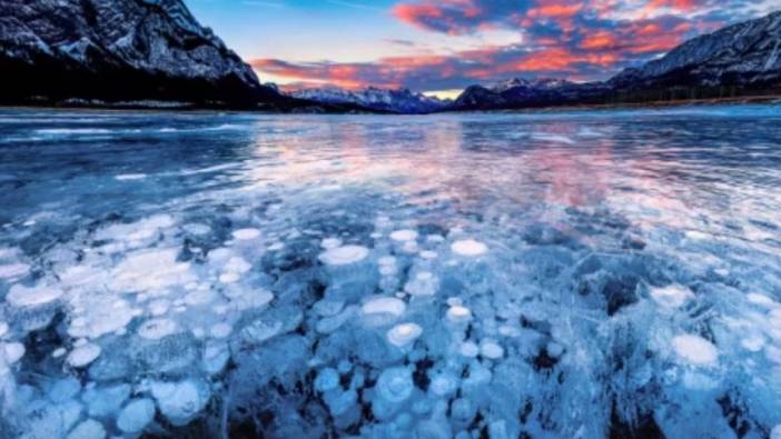 Doğa harikalarının büyüsü! Doğanın nefes kesen sahnesi
