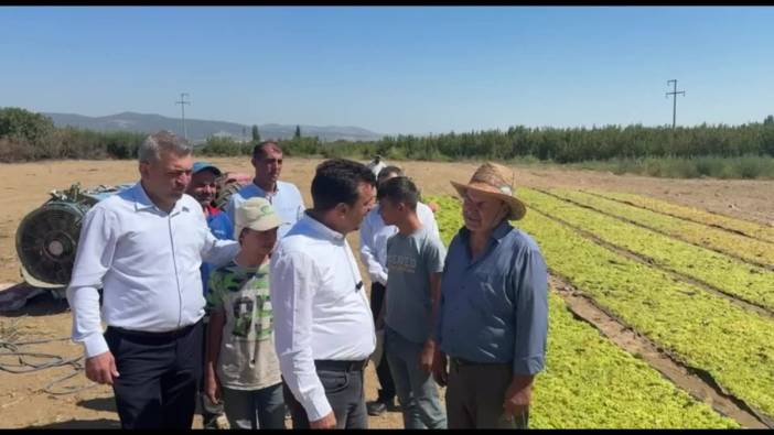 CHP'li Başevirgen, üzüm üreticilerinin sorunlarını dinledi