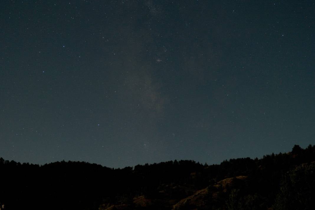 700 yıllık Kov Kalesi'nde perseid meteor yağmuru 4