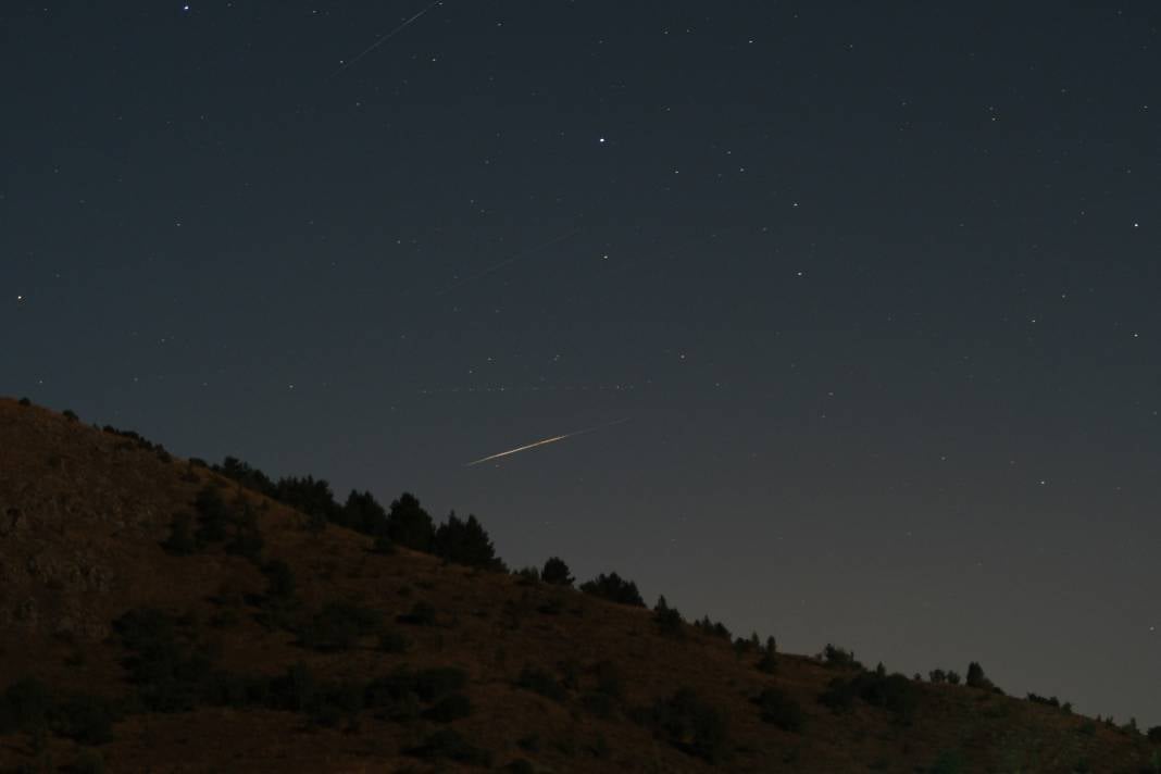 700 yıllık Kov Kalesi'nde perseid meteor yağmuru 6