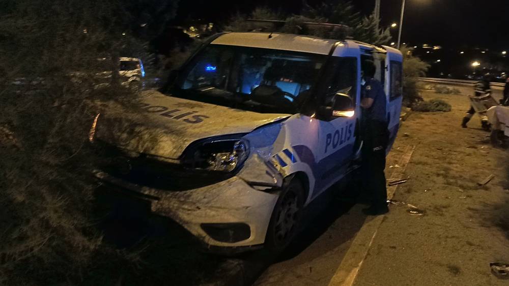 Burdur’da polis kovalamacası felakete dönüştü! 10 yaralı!