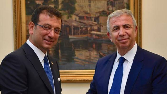 Ekrem İmamoğlu'ndan Mansur Yavaş'a tam destek!