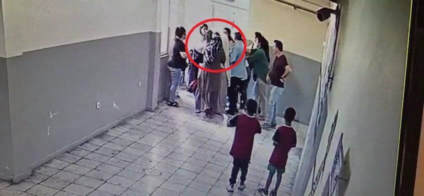 Diyarbakır’da öğretmene veli saldırısı! Şok görüntüler