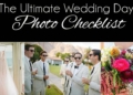 Ultimate Wedding Day Photo Checklist